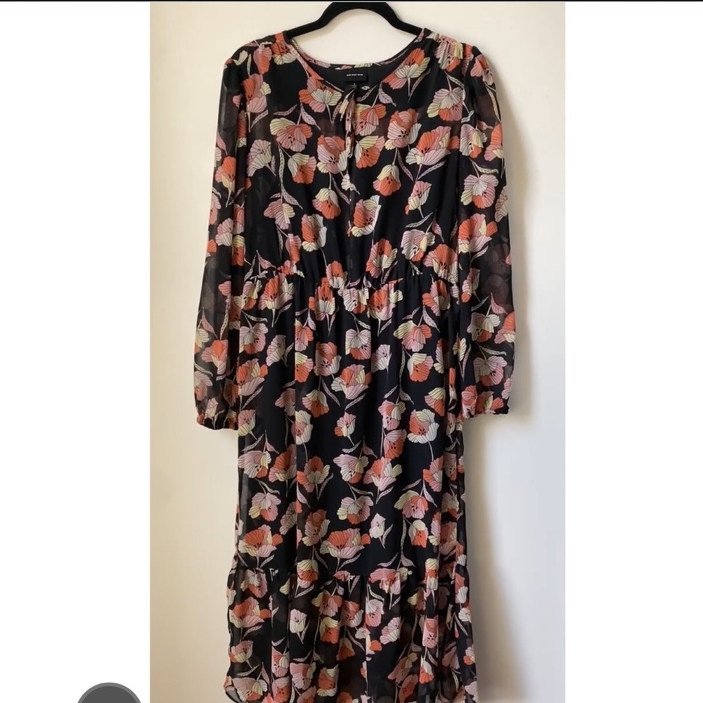Who What Wear Floral Dress